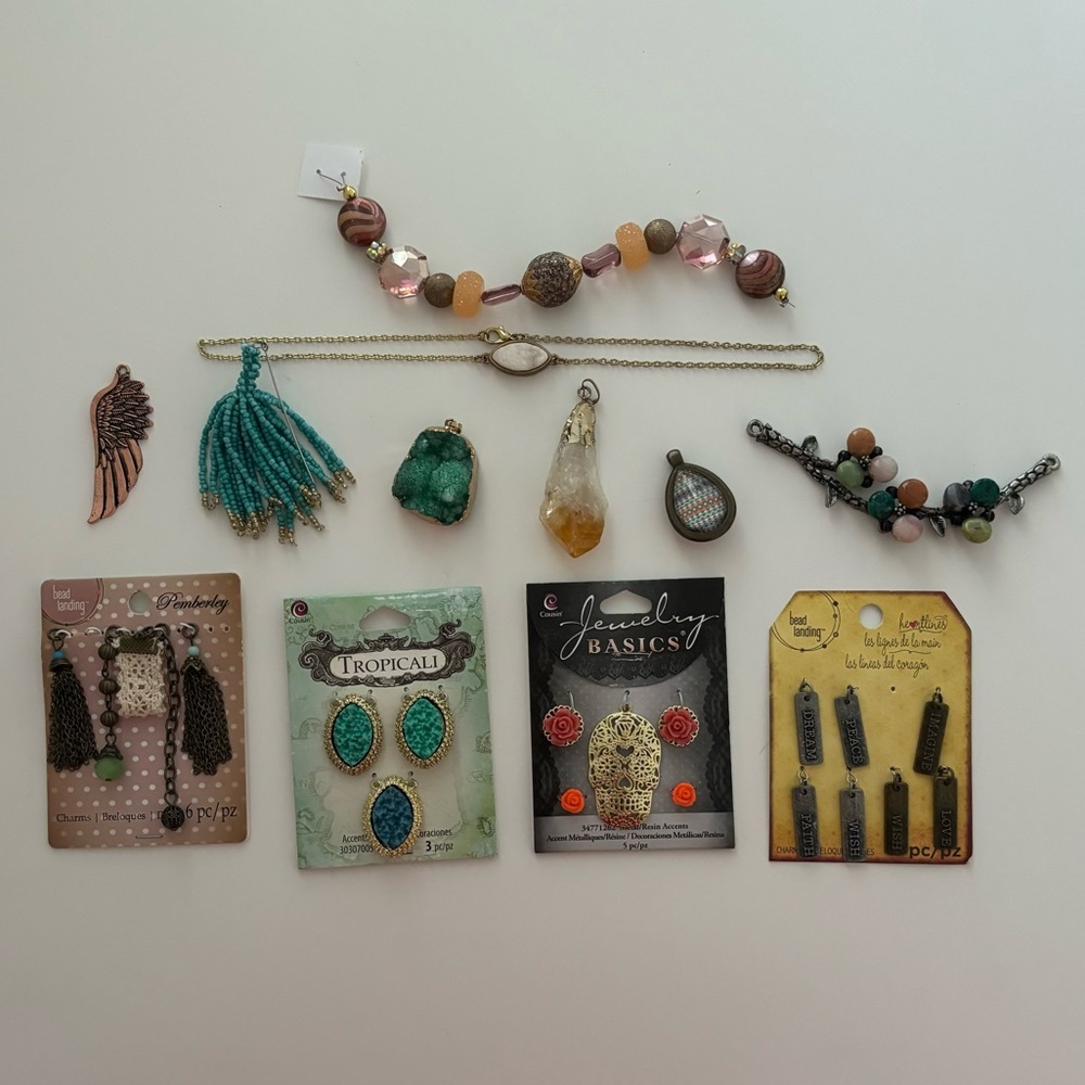 Beads and pendants for jewelry making
